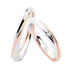 Fedi nuziali Polello Art. 2838DBR – 2838UBR