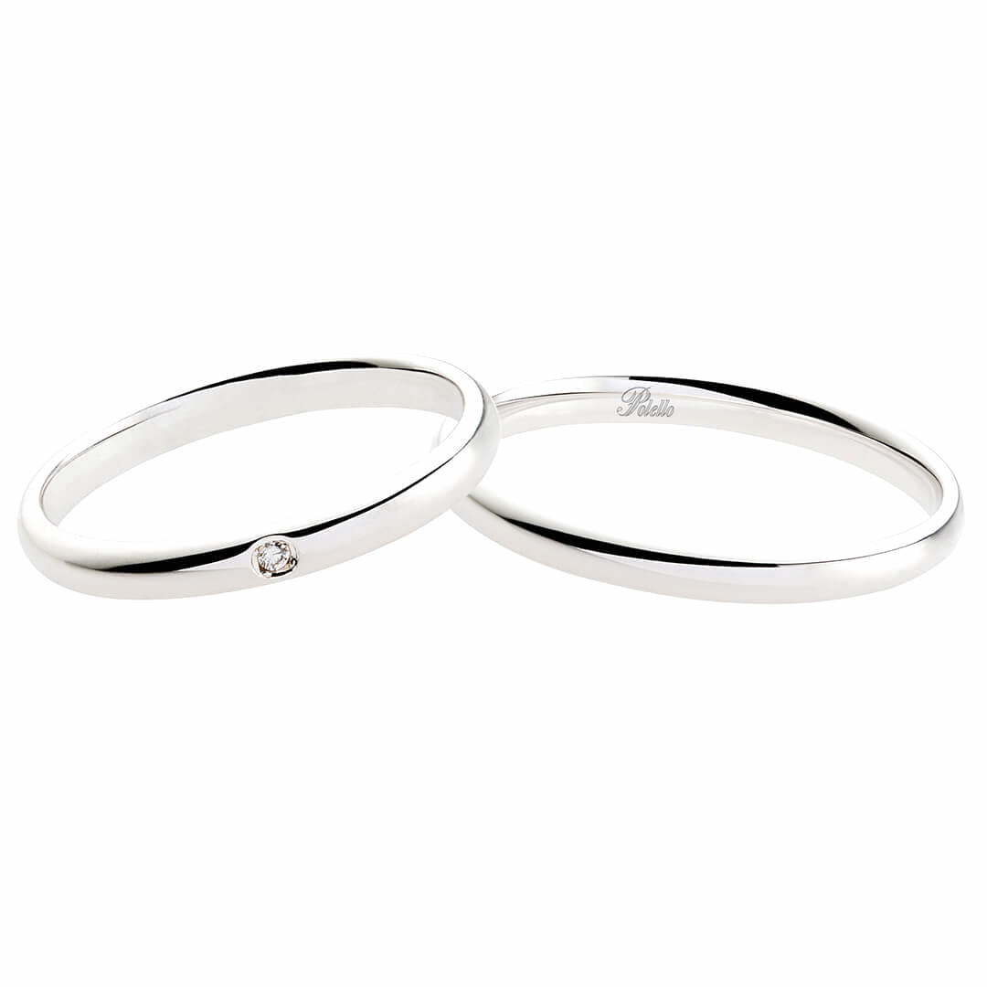 Fedi nuziali Polello Art. 2844DB-2844UB