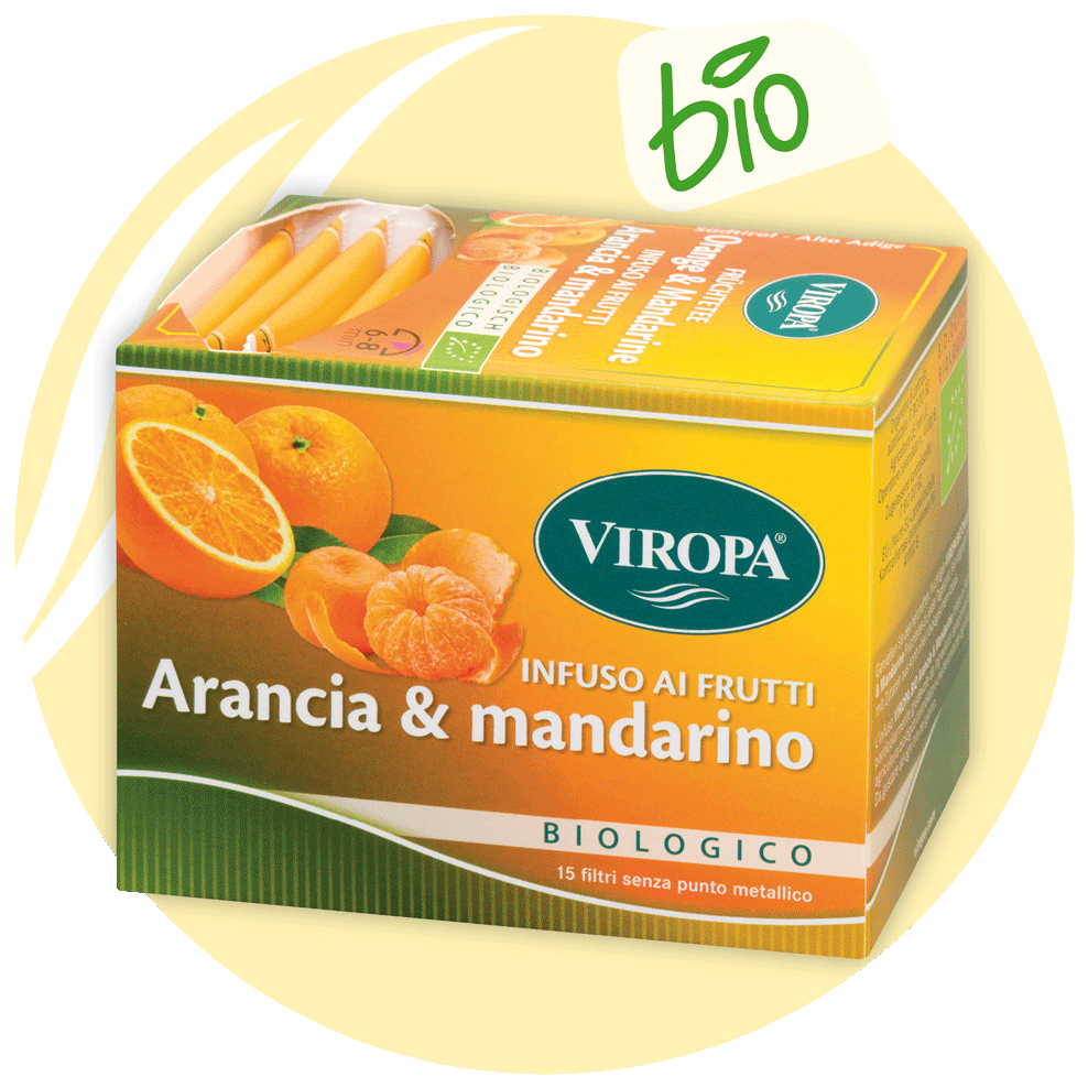 Arancia e Mandarino Bio 15 bustine filtro