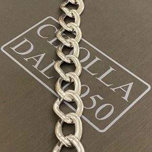 bracciale  catena argento 925%