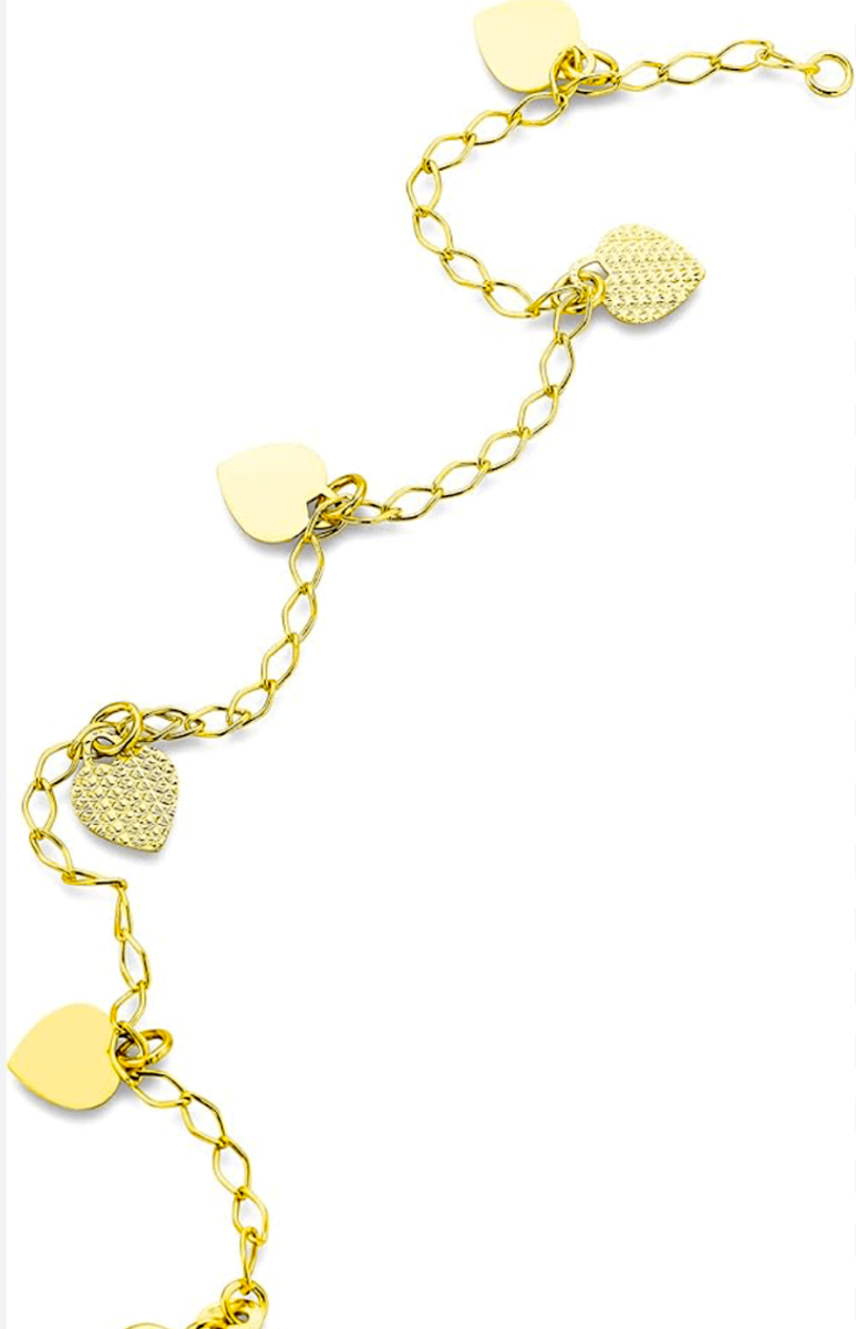 Bracciale donna in oro giallo Art. BRCUORE01