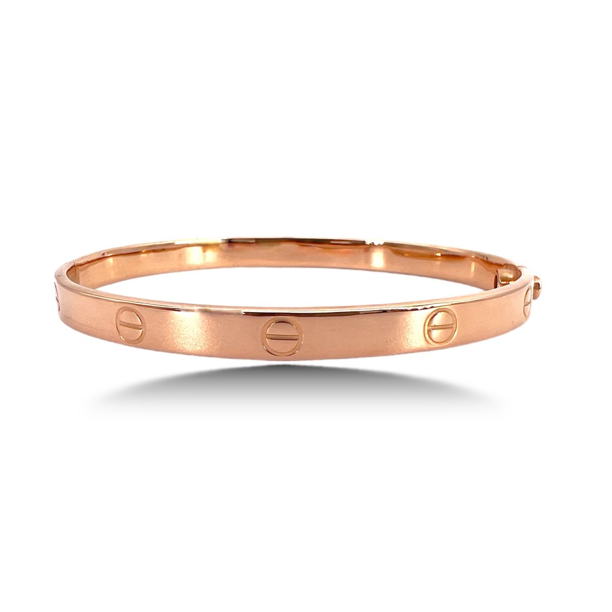 Bracciale rigido in oro rosa 750% art.BRR2