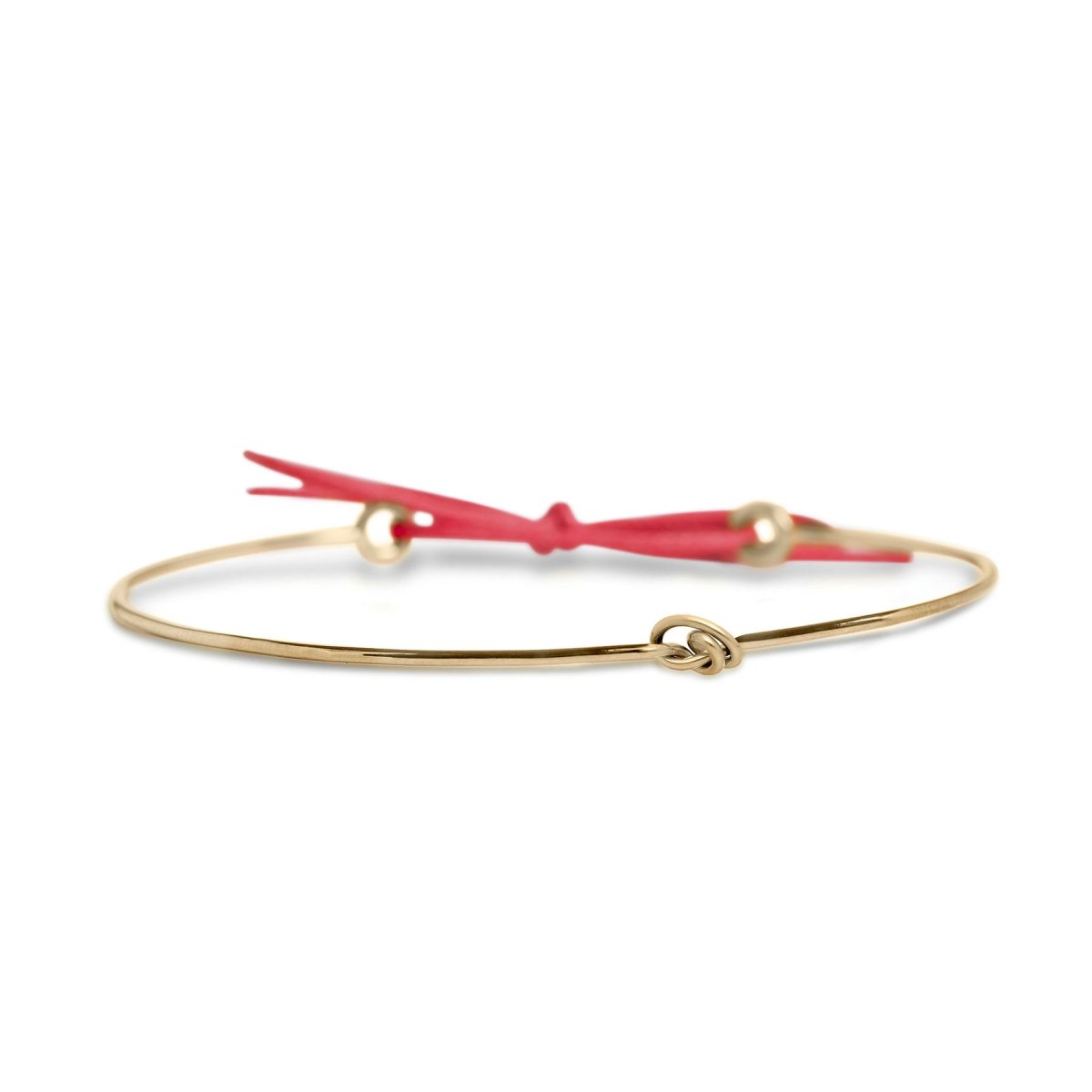 Bracciale Cupido in Oro Rosa o Giallo 9kt con Nodino Art. BR236G-BR208G