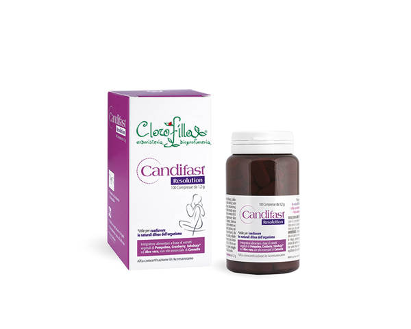 Candifast 100 compresse Integratore naturale per Candida