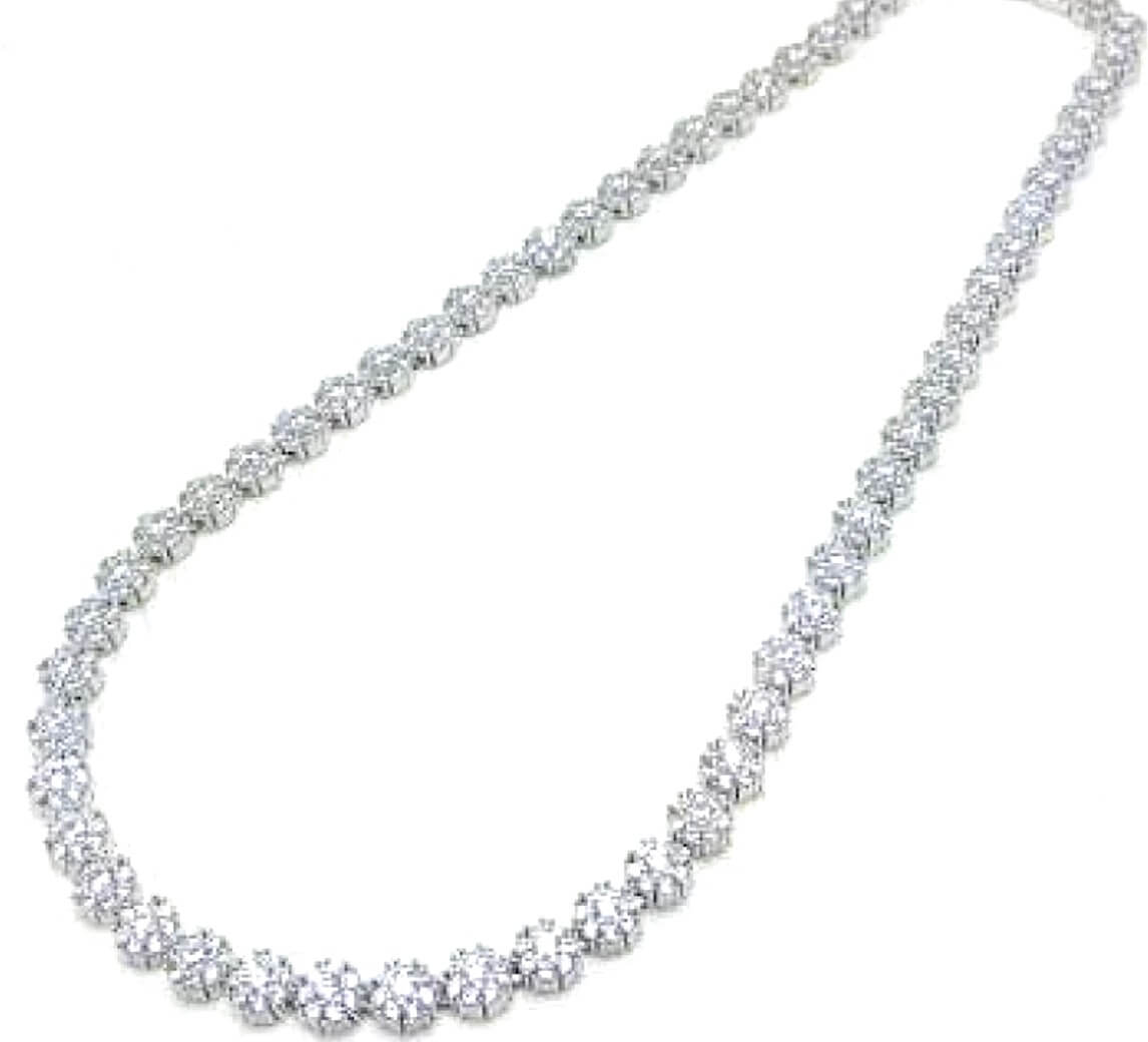 Girocollo tennis oro bianco 750% e diamanti Art. 126871