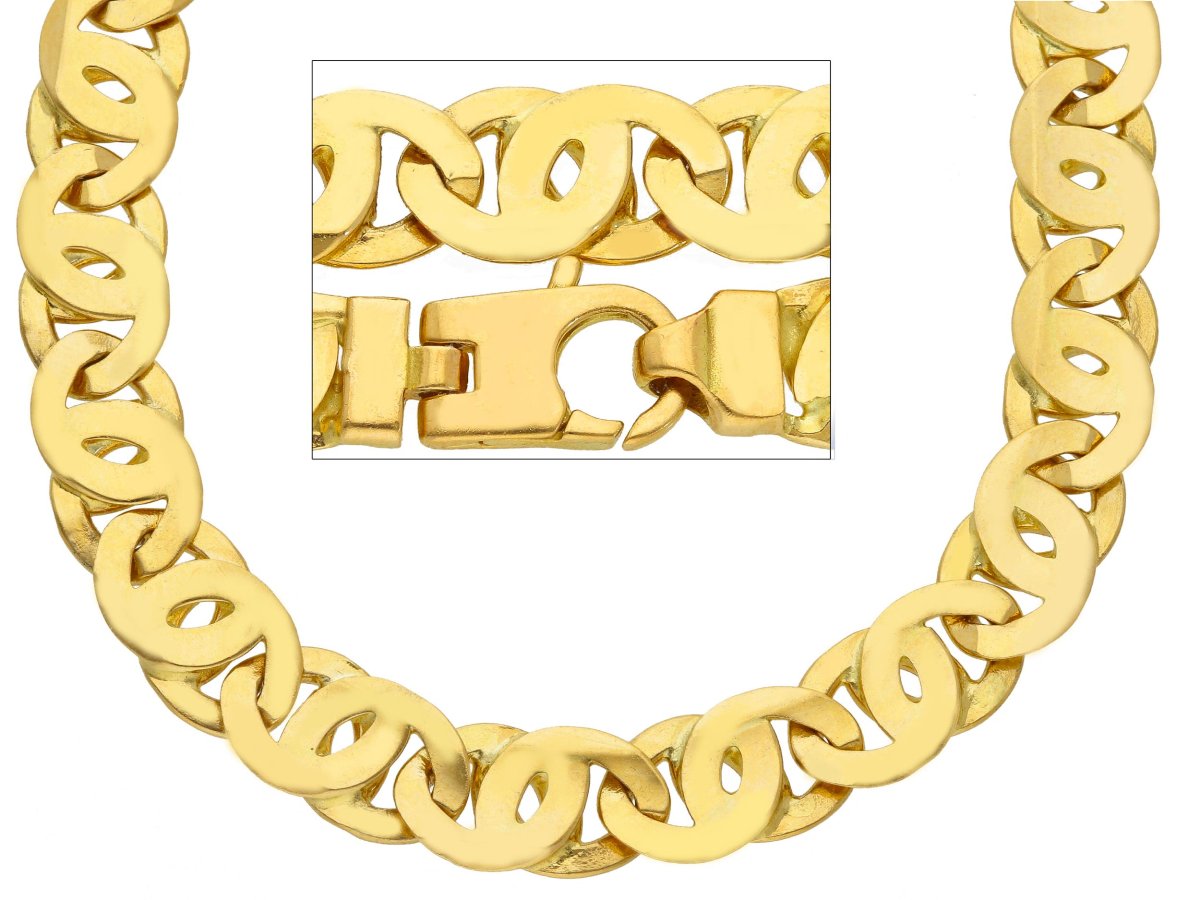 Collana girocollo uomo oro 750% GR. 80,45 ART. MOA200GG50