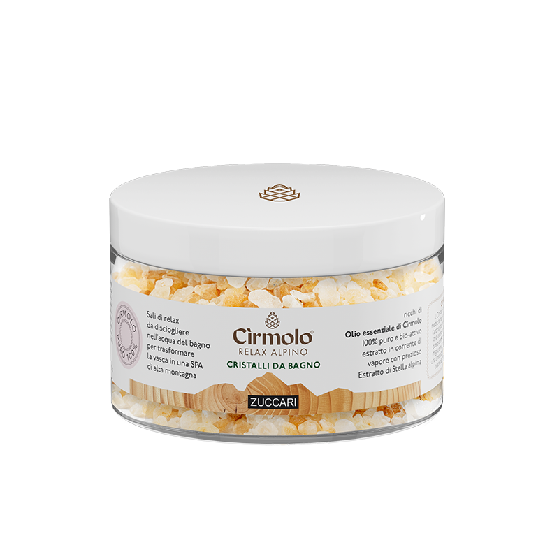 Cirmolo Cristalli Sali da Bagno 250 grammi