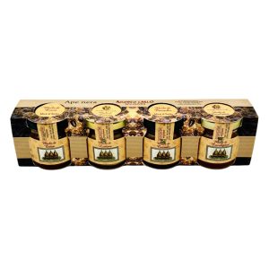 Blister Miele Carrubo Erica Eucalipto Limone Ape Nera Sicula 4×40 grammi