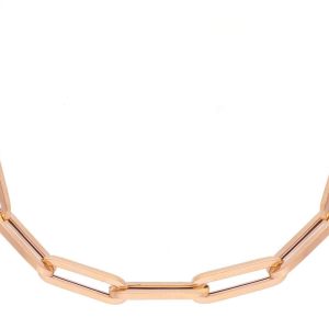 Collana girocollo maglia catena oro 750% Art. CLCAR1