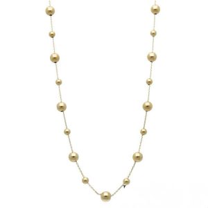 Girocollo a catena in oro giallo art. CLPAL1