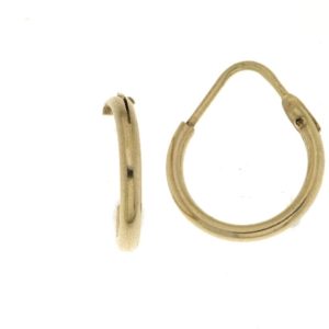 Orecchini a cerchio in oro giallo  18kt Art. ORCE04