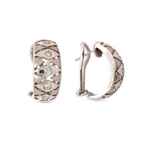 Orecchini Diamanti Oro 750% Diamanti 0,40 ct ART. OREDIA1