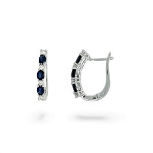 Orecchini con Zaffiri e Diamanti GEMME Art. OR975