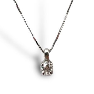 Girocollo punto luce oro e diamanti art. CD737-1