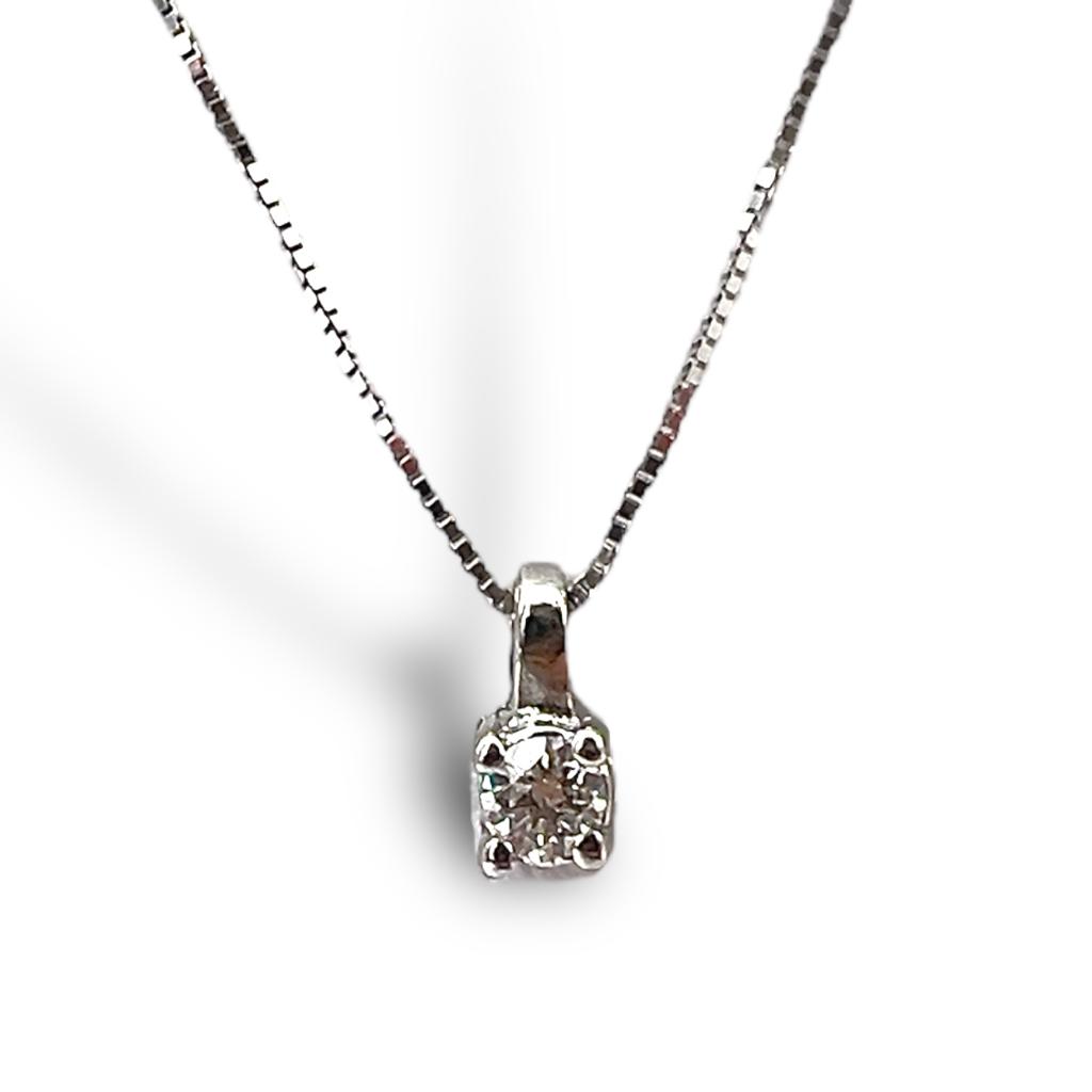 Girocollo punto luce oro e diamanti art. CD737-1