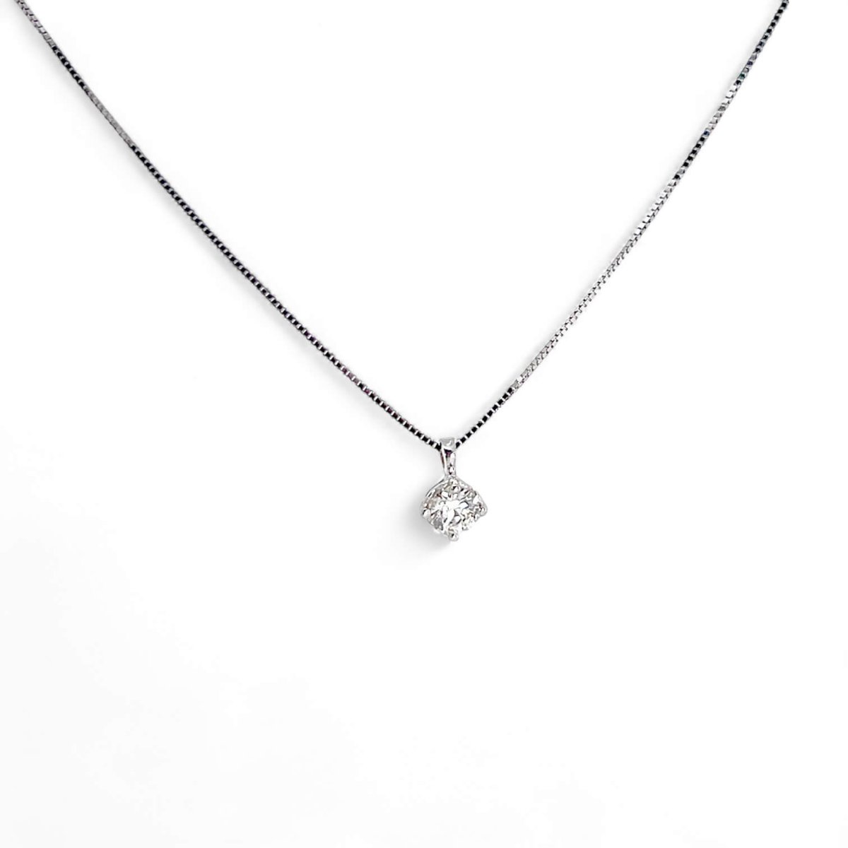 Girocollo punto luce di diamanti oro  art.CD771