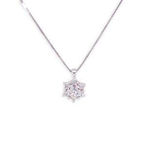 Girocollo punto luce diamanti e oro Art. CD285-1