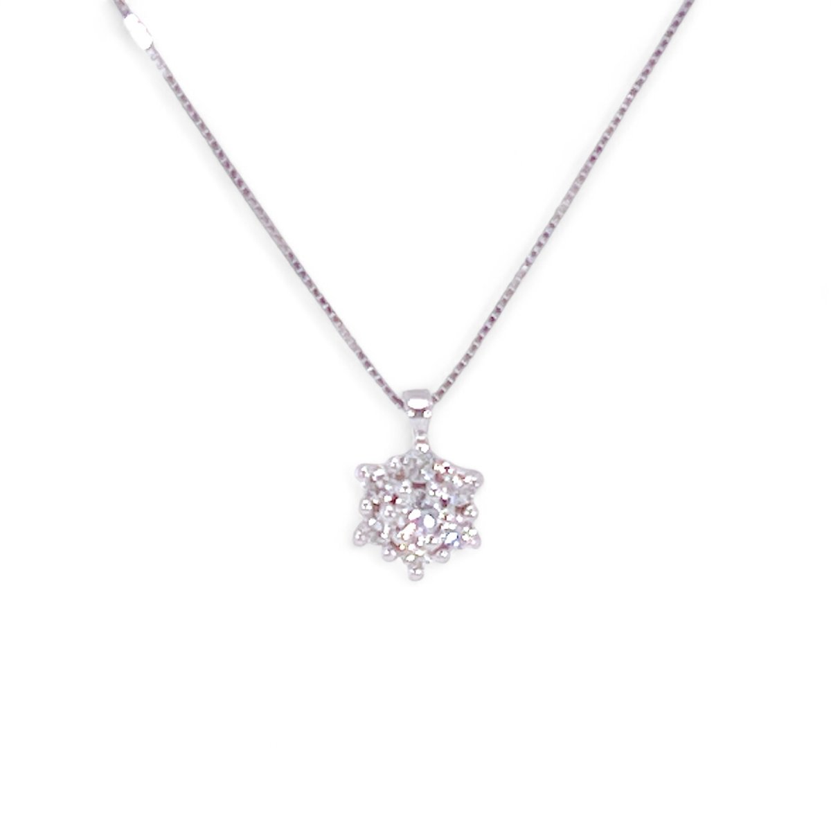 Girocollo punto luce diamanti e oro Art. CD285-1