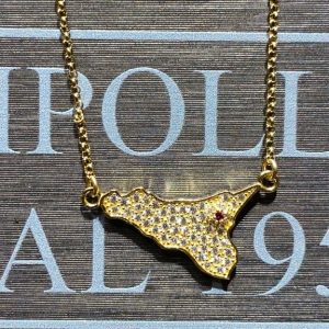 Pendente sicilia argento 925%