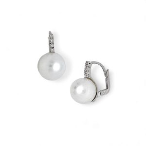 Orecchini perle e diamanti art.ORP289