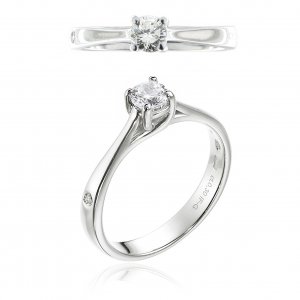 Anello Chimento oro bianco e diamanti 1A1U0102G5140
