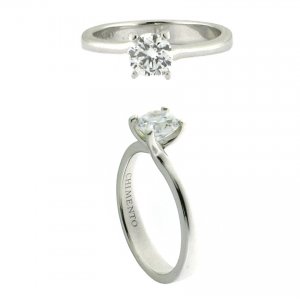 Anello Chimento oro bianco e diamanti 1A2N0102G5140