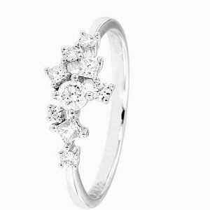 Anello di diamanti e oro art. R03185WA01