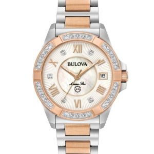 Bulova Women Marine Star Watch Diamond