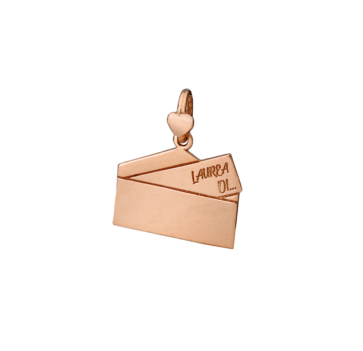 Ciondolo busta “laurea di…” LA10K – LA202-1-1
