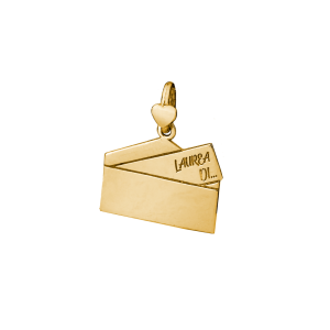 Ciondolo busta “laurea di…” LA203