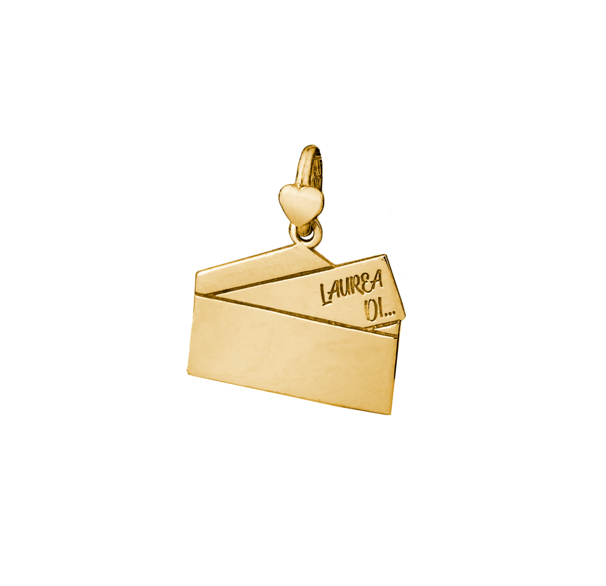 Ciondolo busta “laurea di…” LA203
