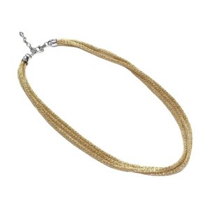 COLLANA Argento 925% rodiato  BORSARI ART. CL-EME00F100