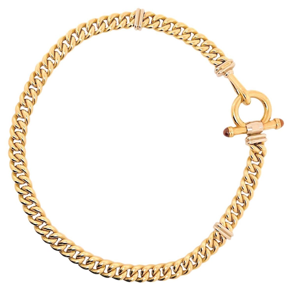 Collana donna barbazzale in oro giallo art. CAM120