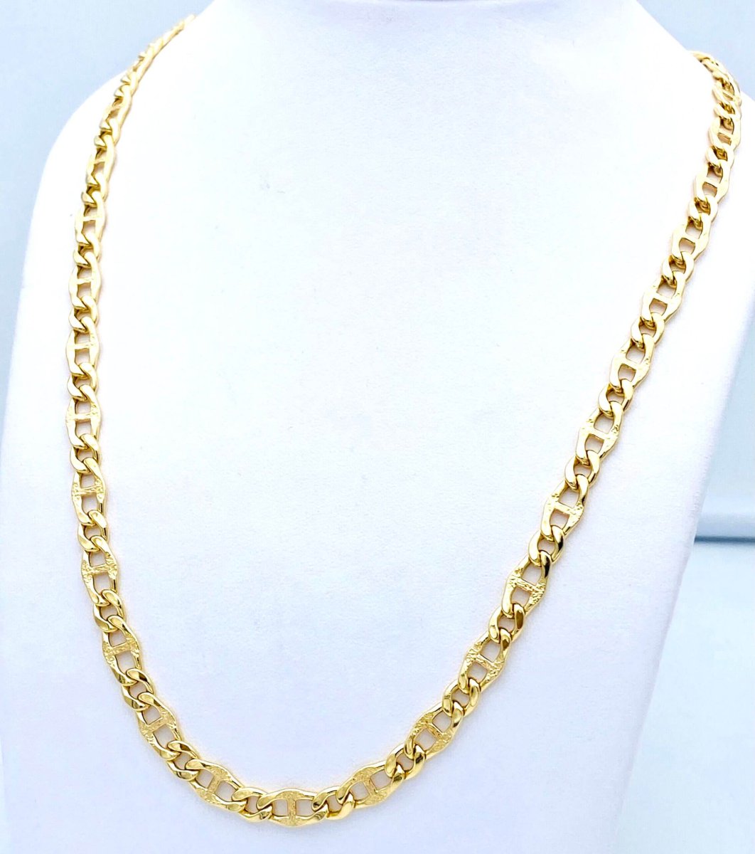 Collana girocollo uomo oro GR. 16,20 ART. CORC12