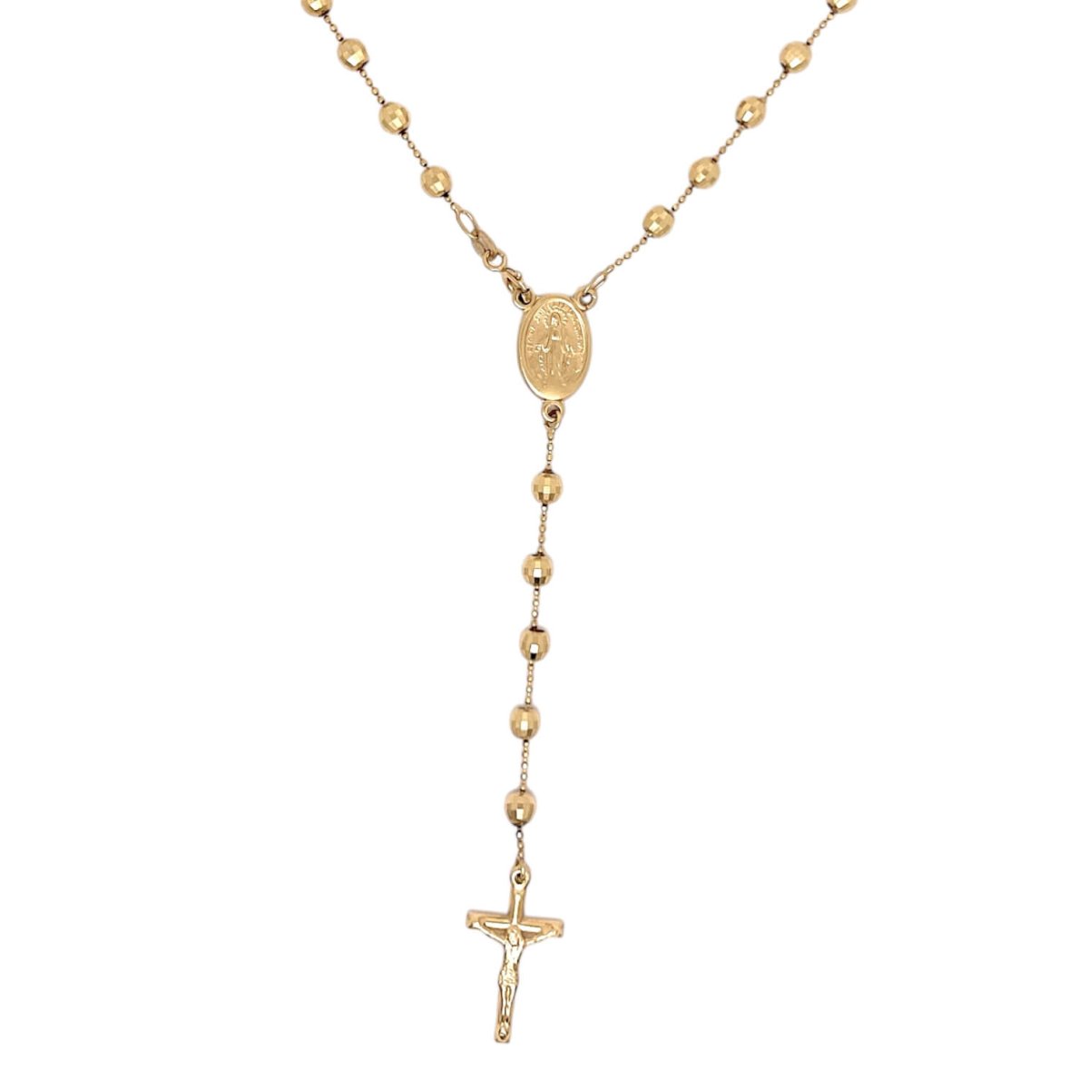 Collana catena Rosario oro giallo Art. ROOG03
