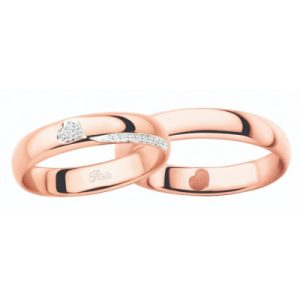 Fedi nuziali Polello art. 3175DBR-3175UR