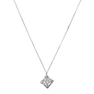 Girocollo punto luce oro  e diamanti DESIDERIO Art.CD416