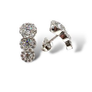 Orecchini Trilogy Oro e Diamanti SETA  Art. OR588