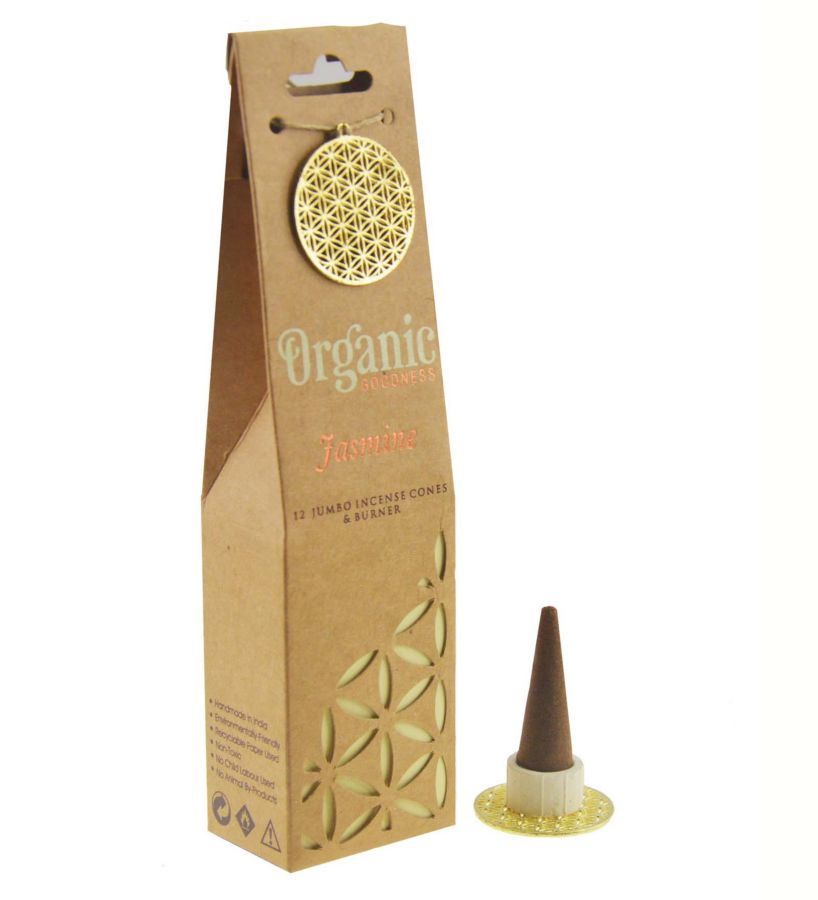 Incenso a Cono con Bruciatore Jasmine 12 coni