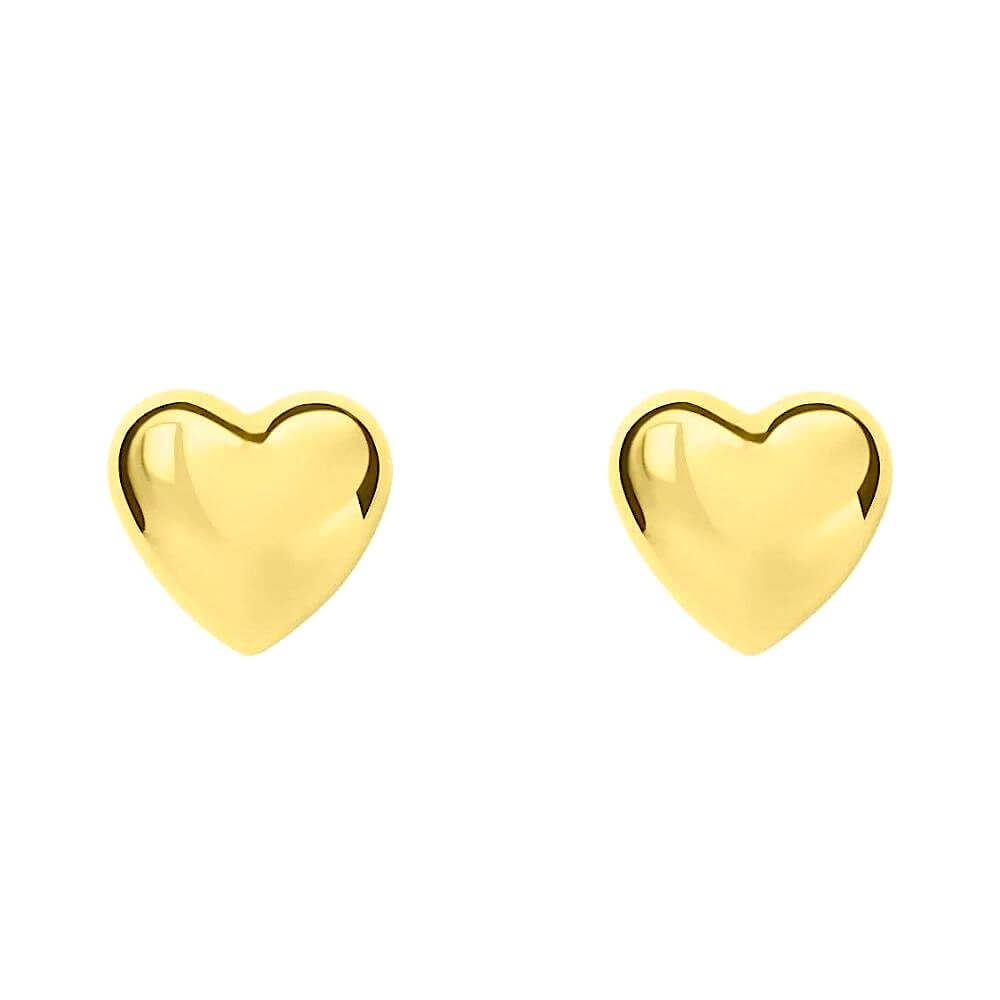 ORECCHINI ARAMINI CUORE IN ORO 18KT CHUNKY ART. ORAR0022G