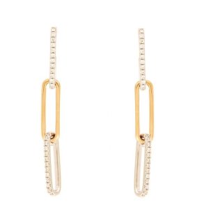 Orecchini pendenti oro e diamanti Art. E47102-10