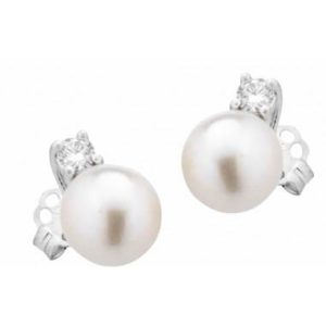 Orecchini di perle e diamanti art. ORP245-5