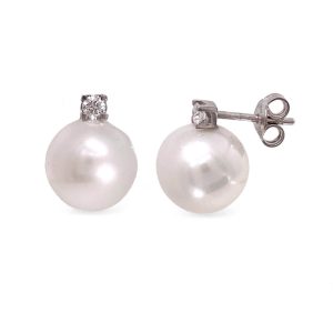 Orecchini di perle e diamanti art. ORP226