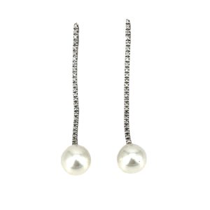 Orecchini perle e diamanti art. ORP1Z