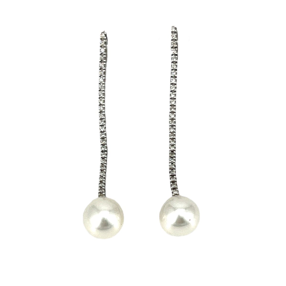 Orecchini perle e diamanti art. ORP1Z