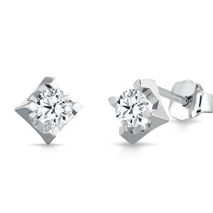 Orecchini Punto Luce Oro e Diamanti DESIDERIO Art. OR274