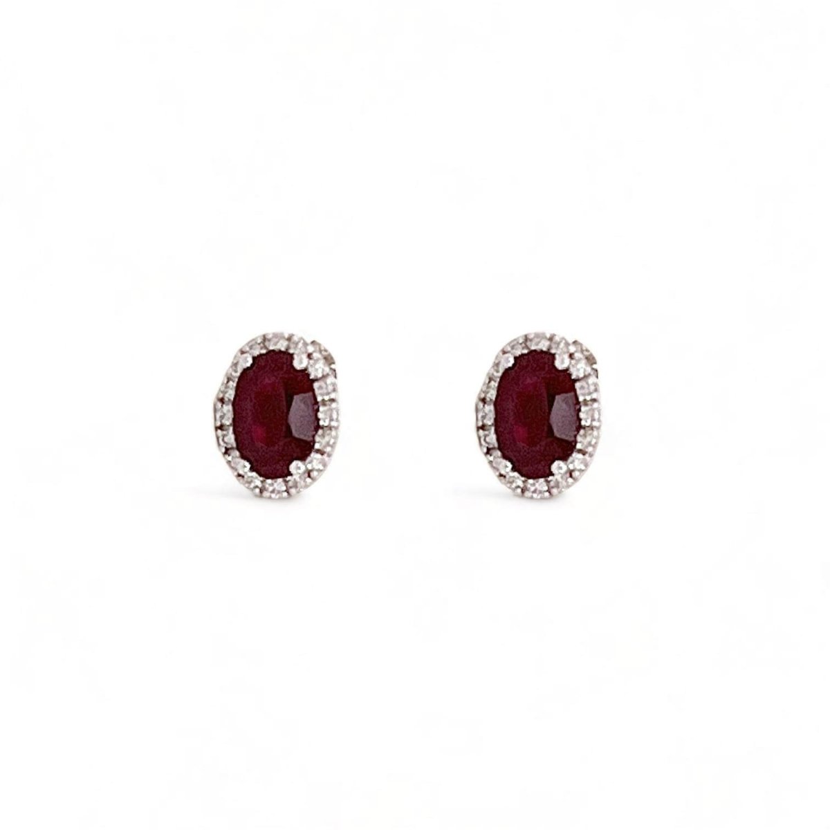 Orecchini rubini oro e diamanti BELLE EPOQUE Art. OR1502