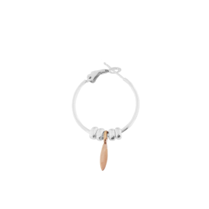 Orecchino particelle e foglia N/A199