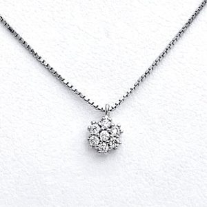 Girocollo punto luce  pavè di diamanti art. GR069