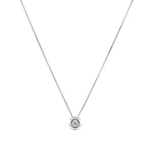 Girocollo punto luce oro e diamanti art. CD383